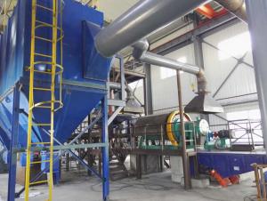 振動(dòng)篩分、輸送、除塵整條生產(chǎn)線